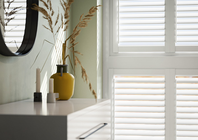 Sierra, Ice White - Perfect Fit Shutter Blind - Image 17